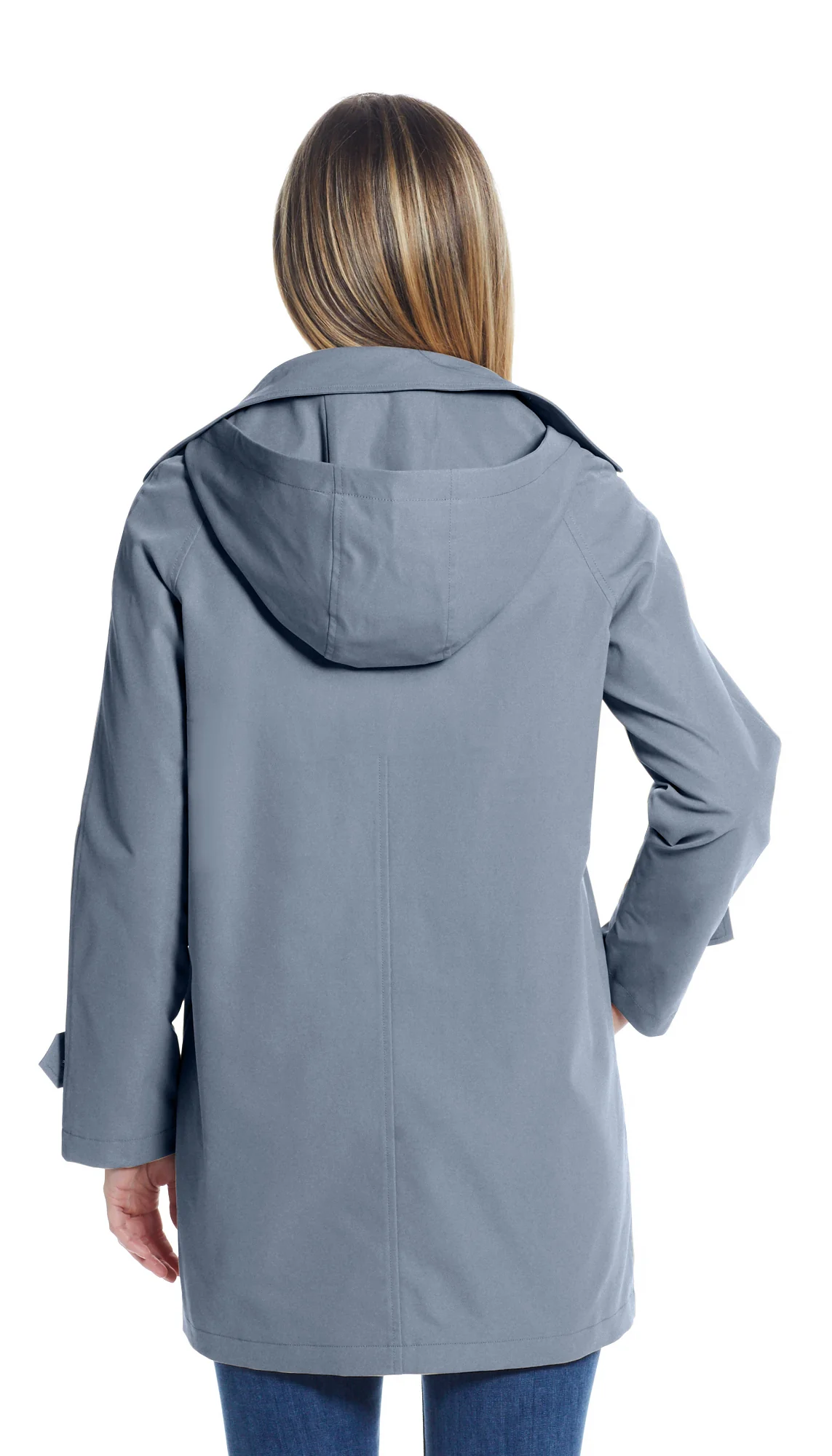 BUTTON FRONT HOODED TOPPER - Image 59