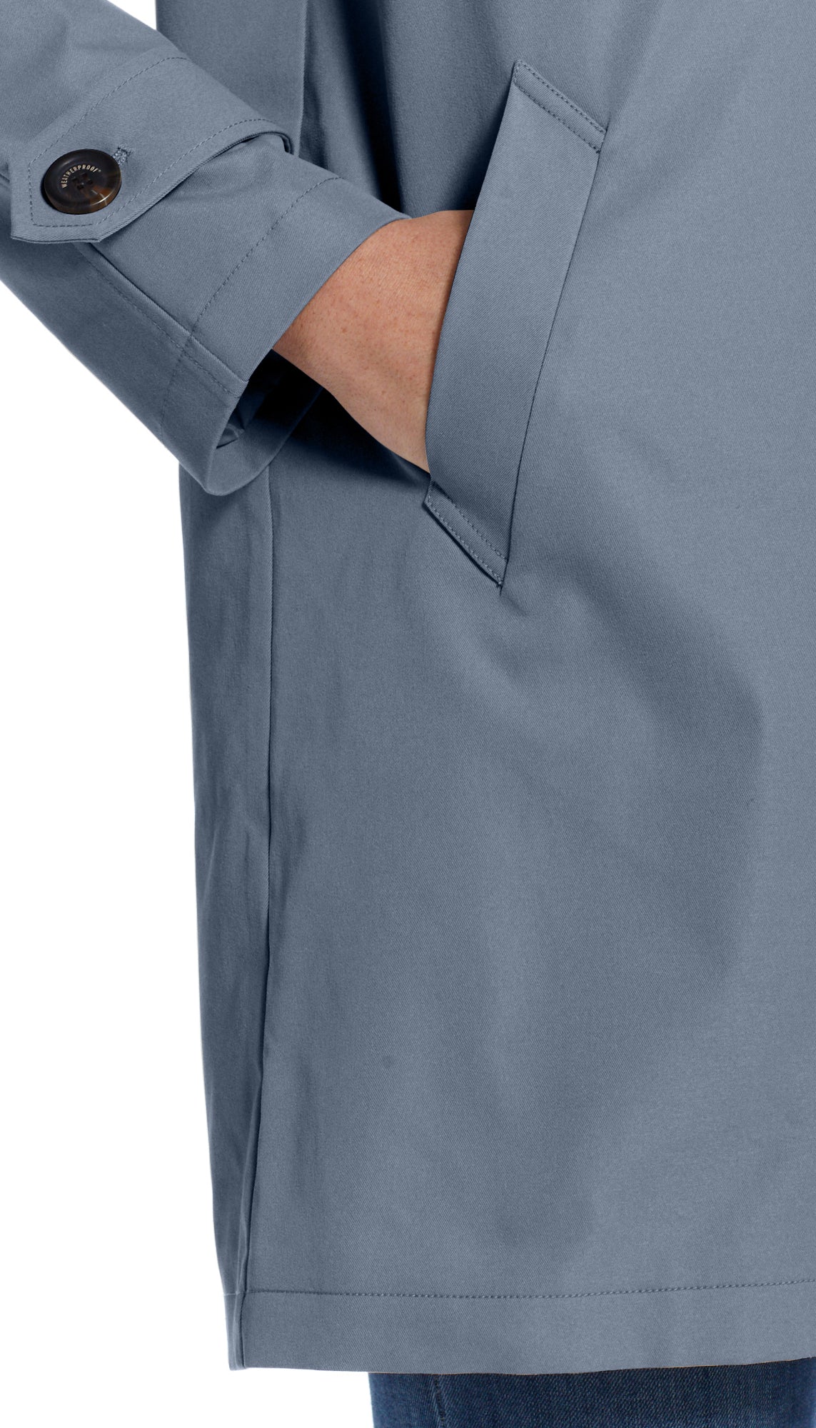 BUTTON FRONT HOODED TOPPER - Image 62