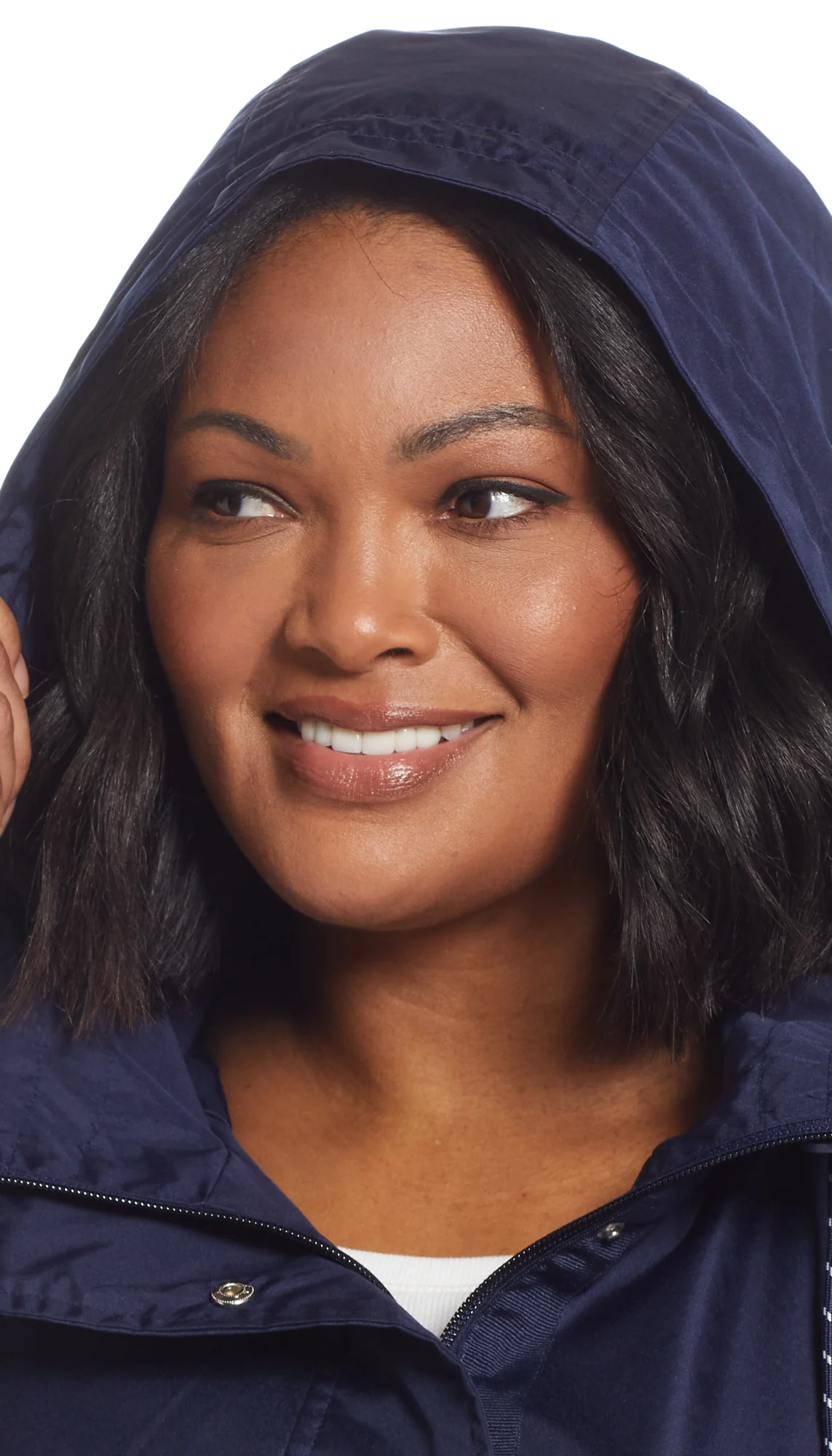 HOODED JACKET WITH TURN BACK SLEEVES - Image 5