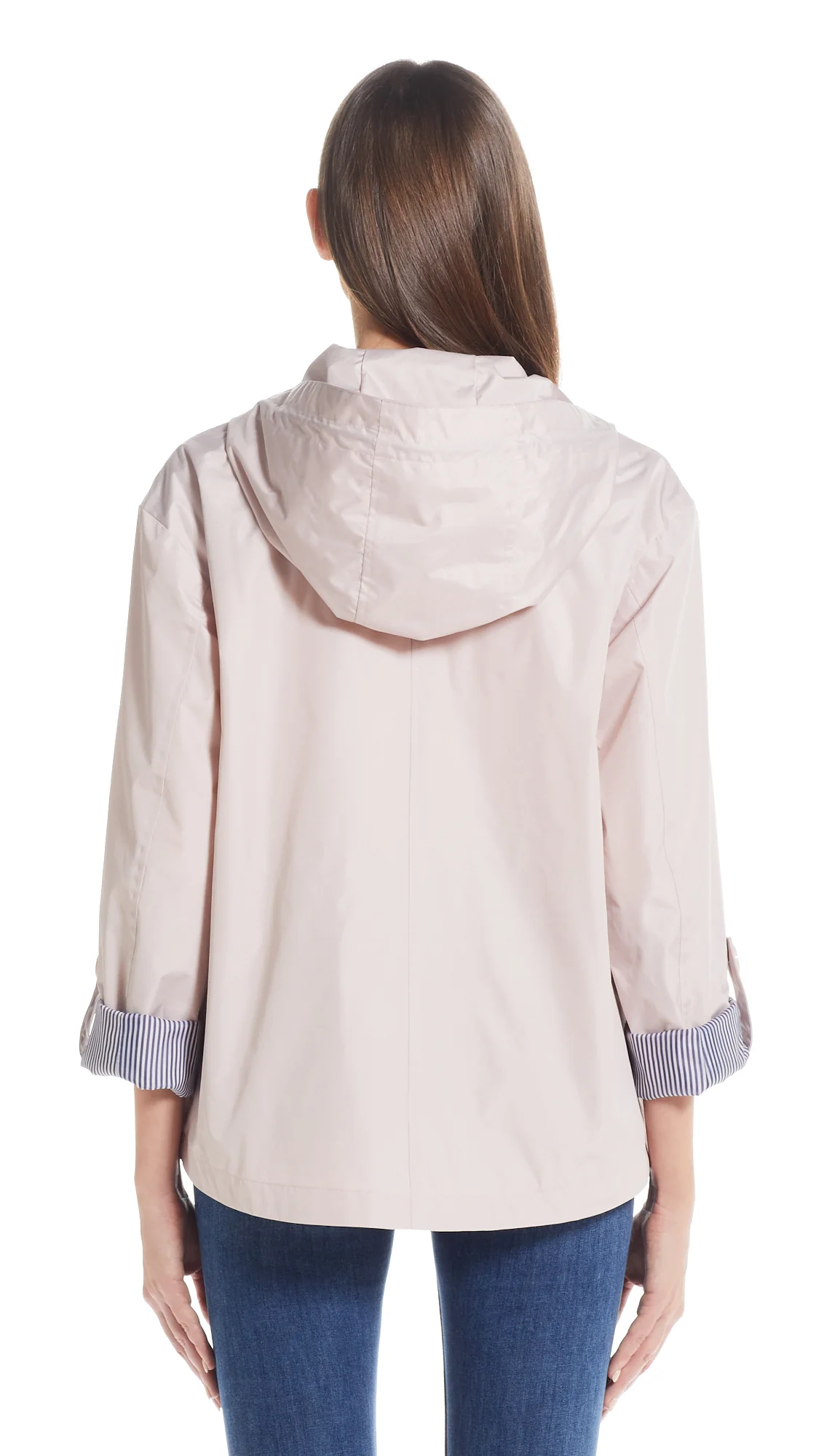 HOODED JACKET WITH TURN BACK SLEEVES - Image 16