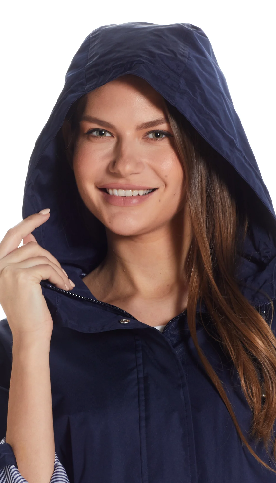 HOODED JACKET WITH TURN BACK SLEEVES - Image 7