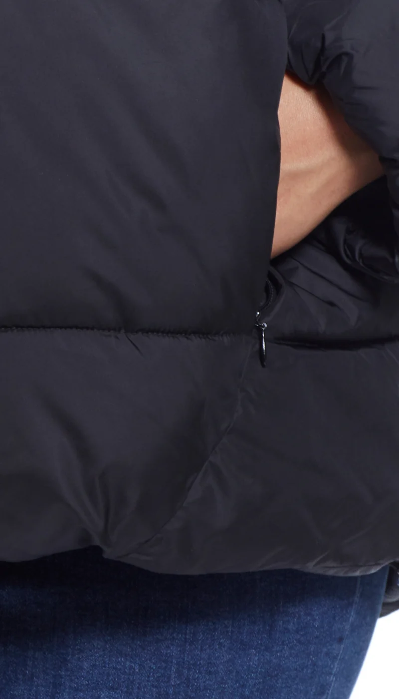 HOODED PUFFER COAT - Image 13