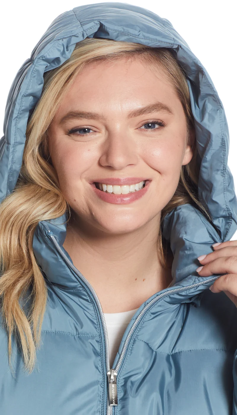 HOODED PUFFER COAT - Image 17