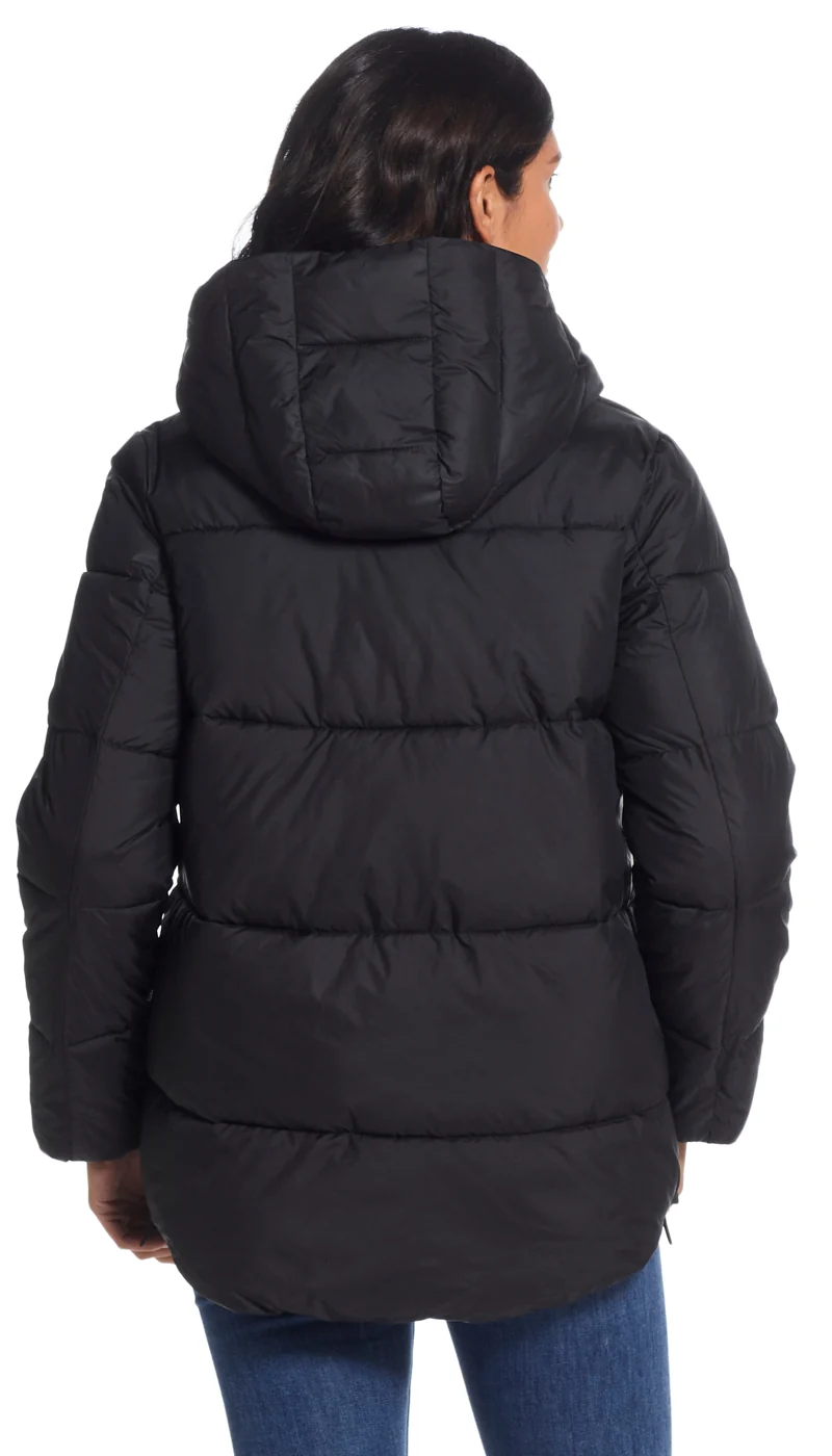 HOODED PUFFER COAT - Image 12