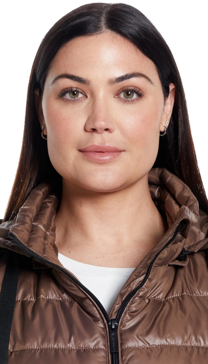 HOODED PUFFER VEST - Image 5