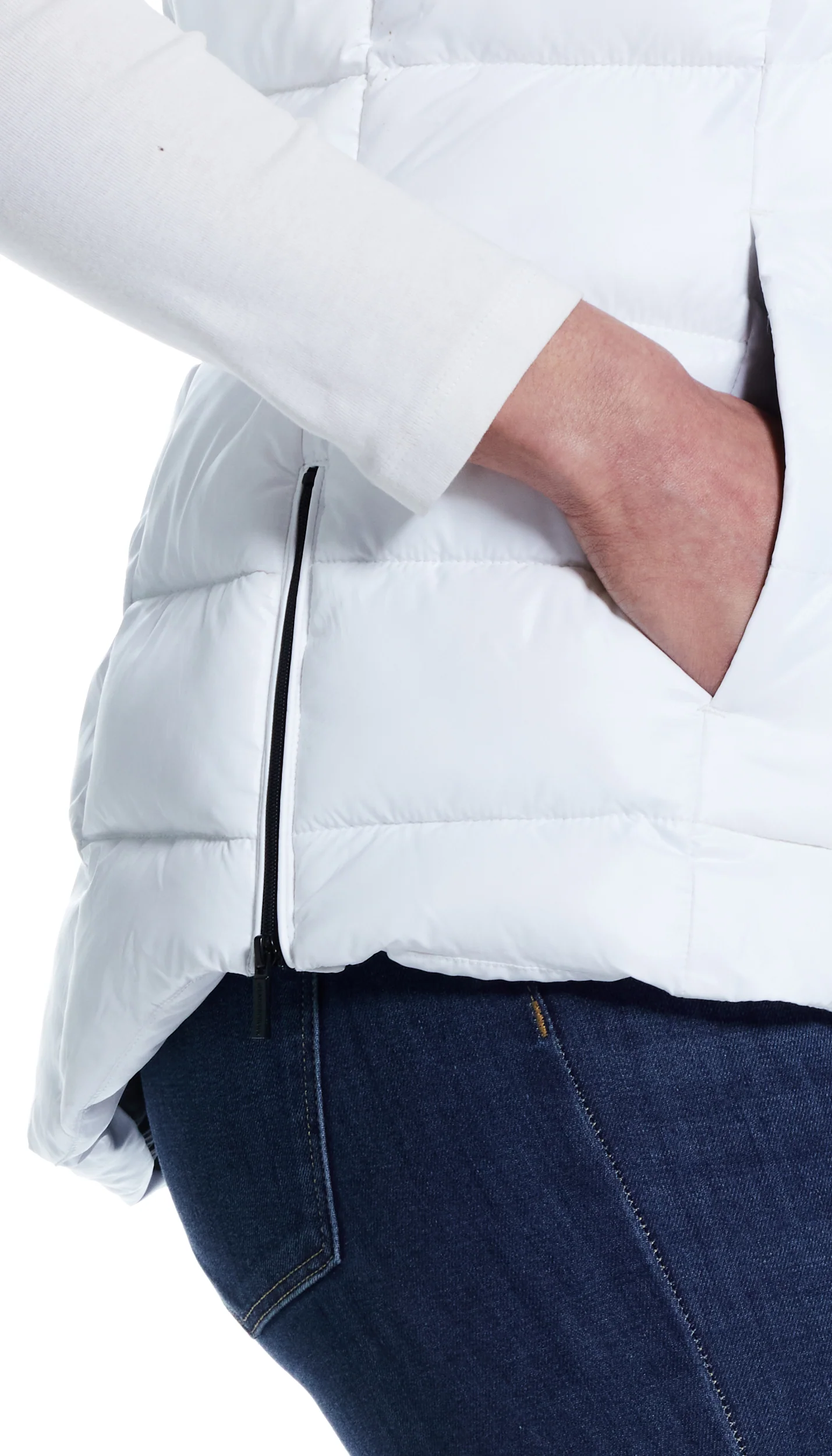 HOODED PUFFER VEST - Image 28