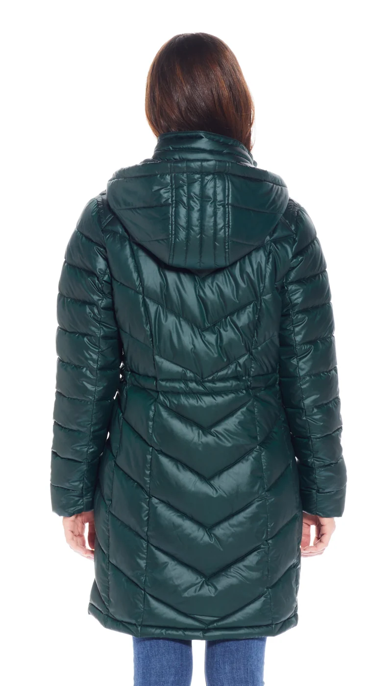 HOODED QUILTED PUFFER JACKET - Image 3