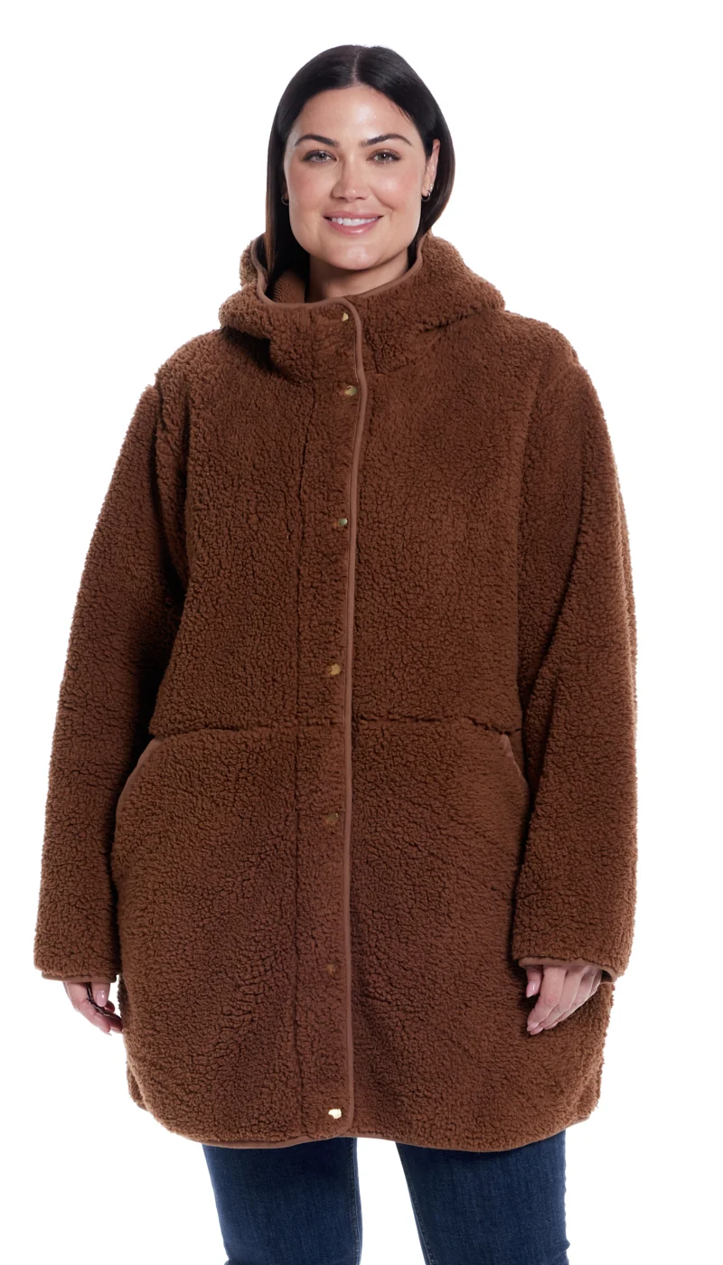 HOODED SHERPA FLEECE - Image 15
