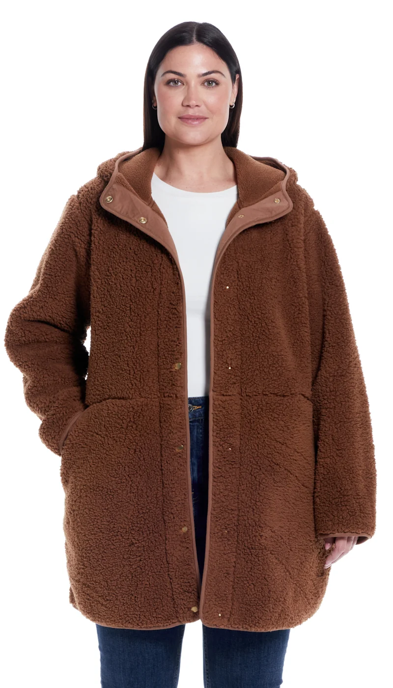 HOODED SHERPA FLEECE - Image 22