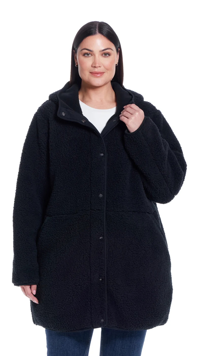 HOODED SHERPA FLEECE - Image 9