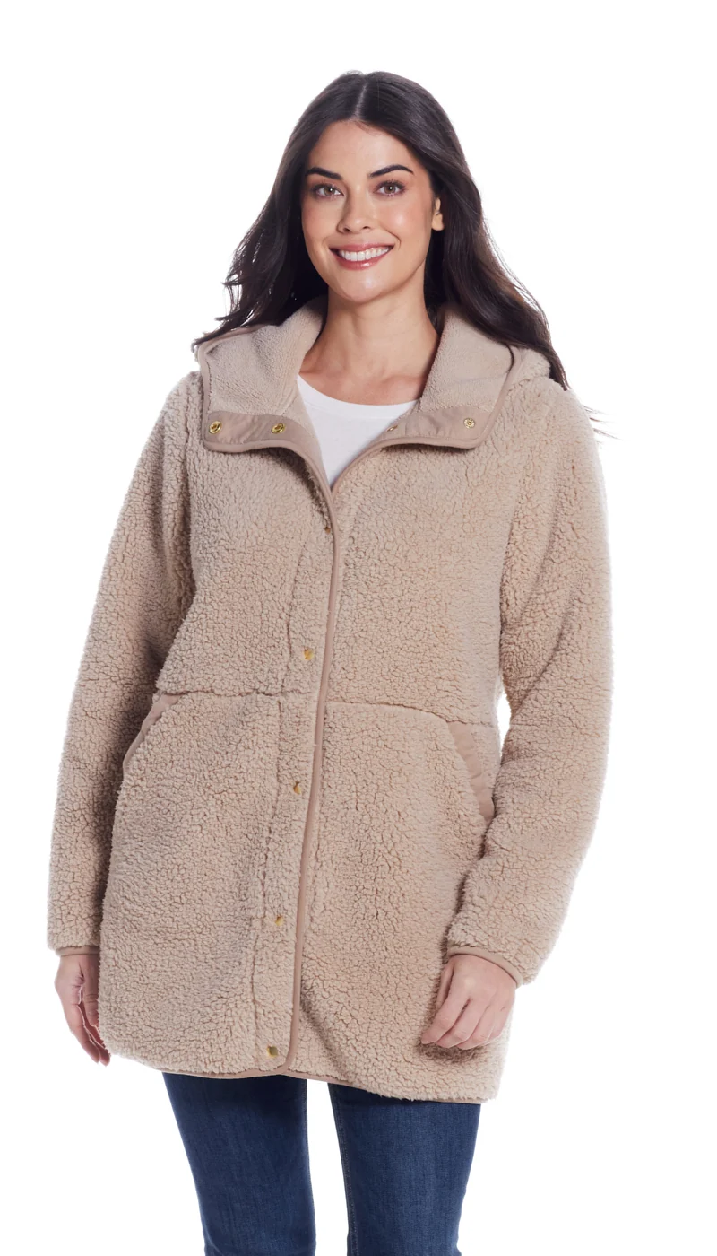 HOODED SHERPA FLEECE - Image 4