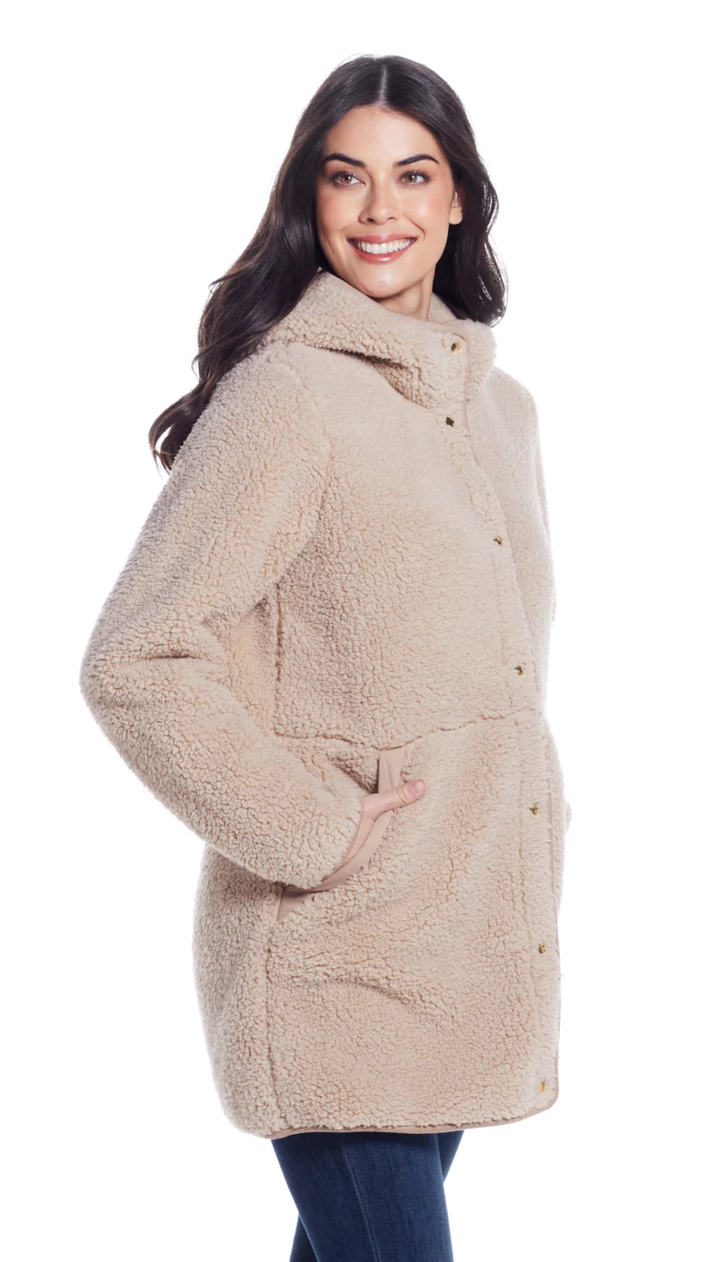 HOODED SHERPA FLEECE - Image 6