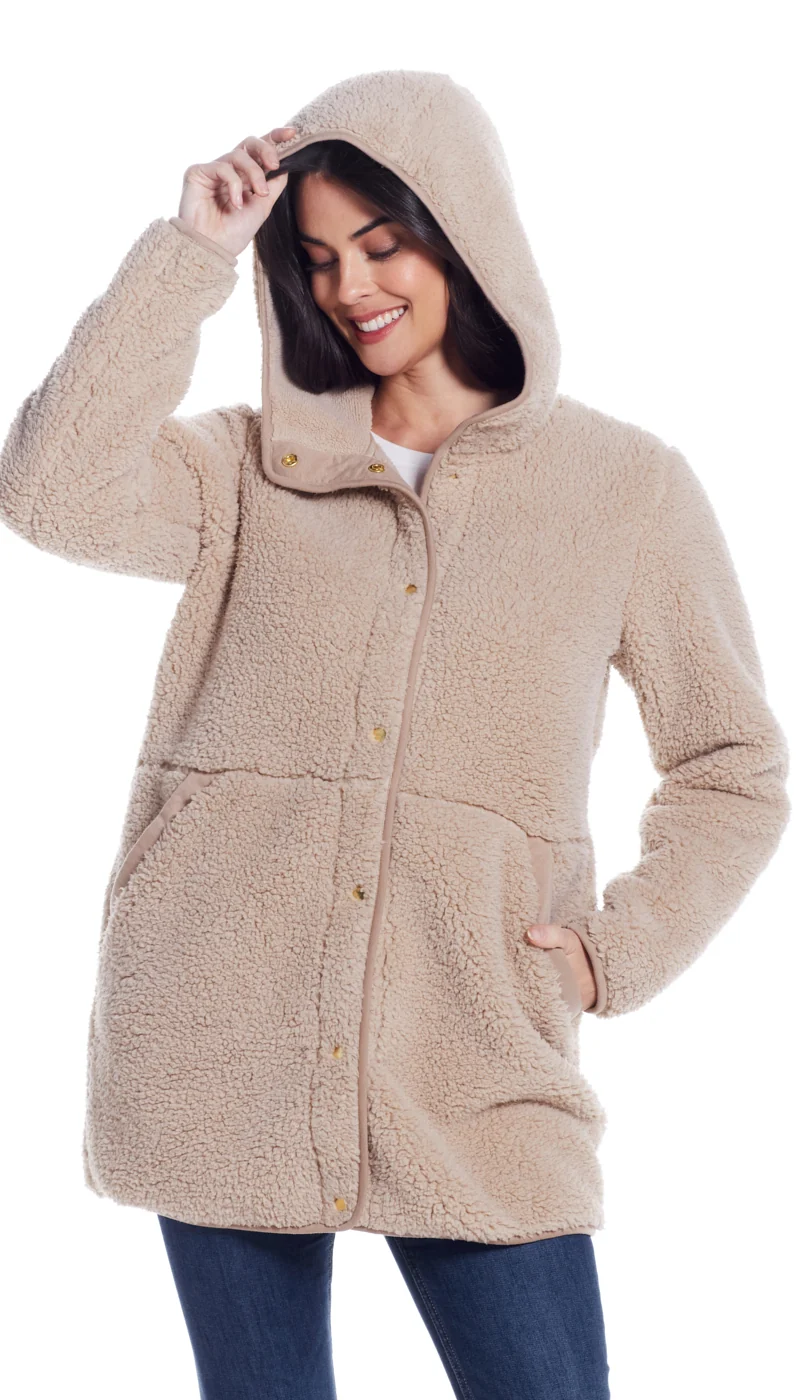 HOODED SHERPA FLEECE - Image 8