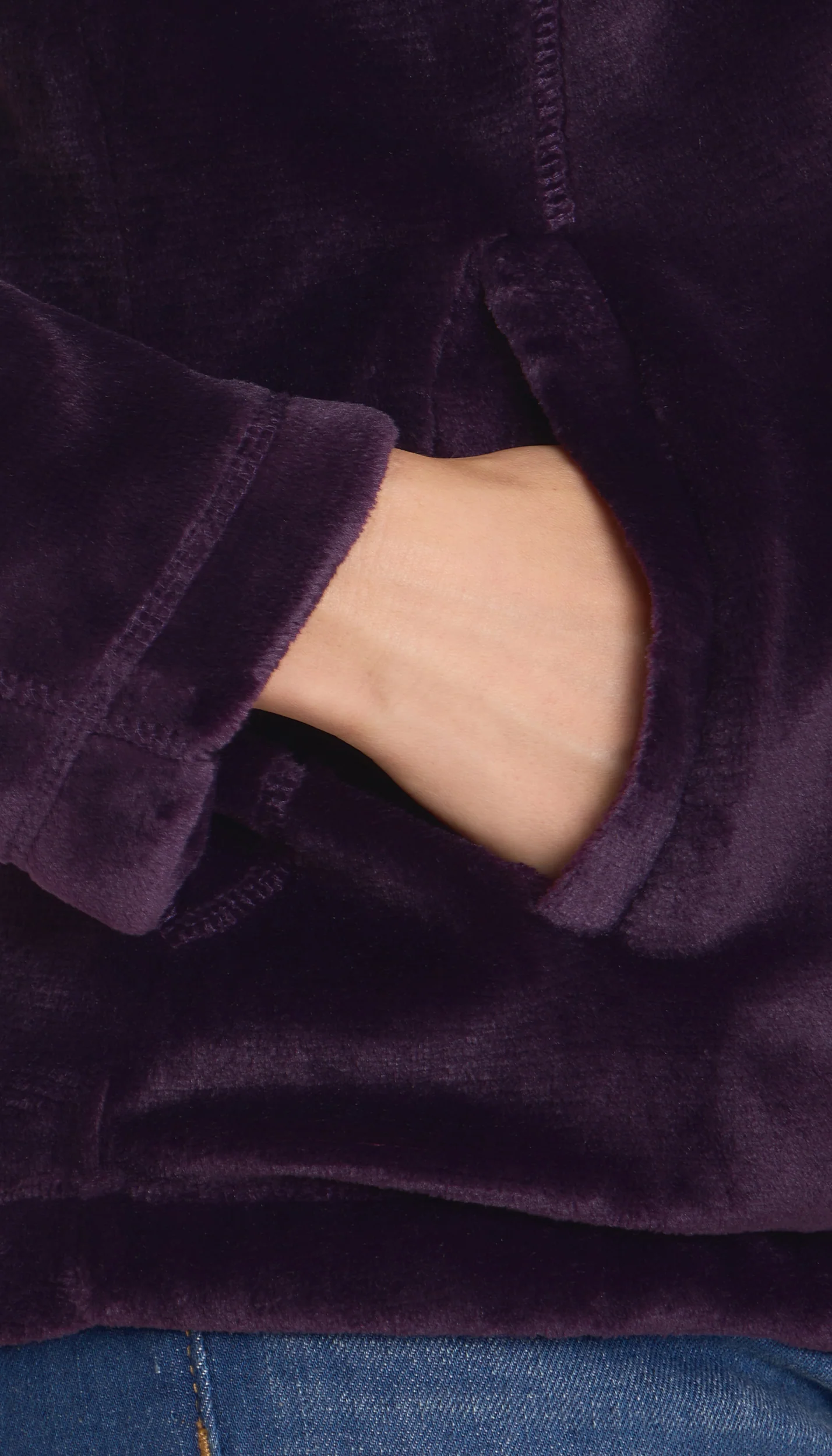 HOODED ZIP UP FLEECE JACKET - Image 10