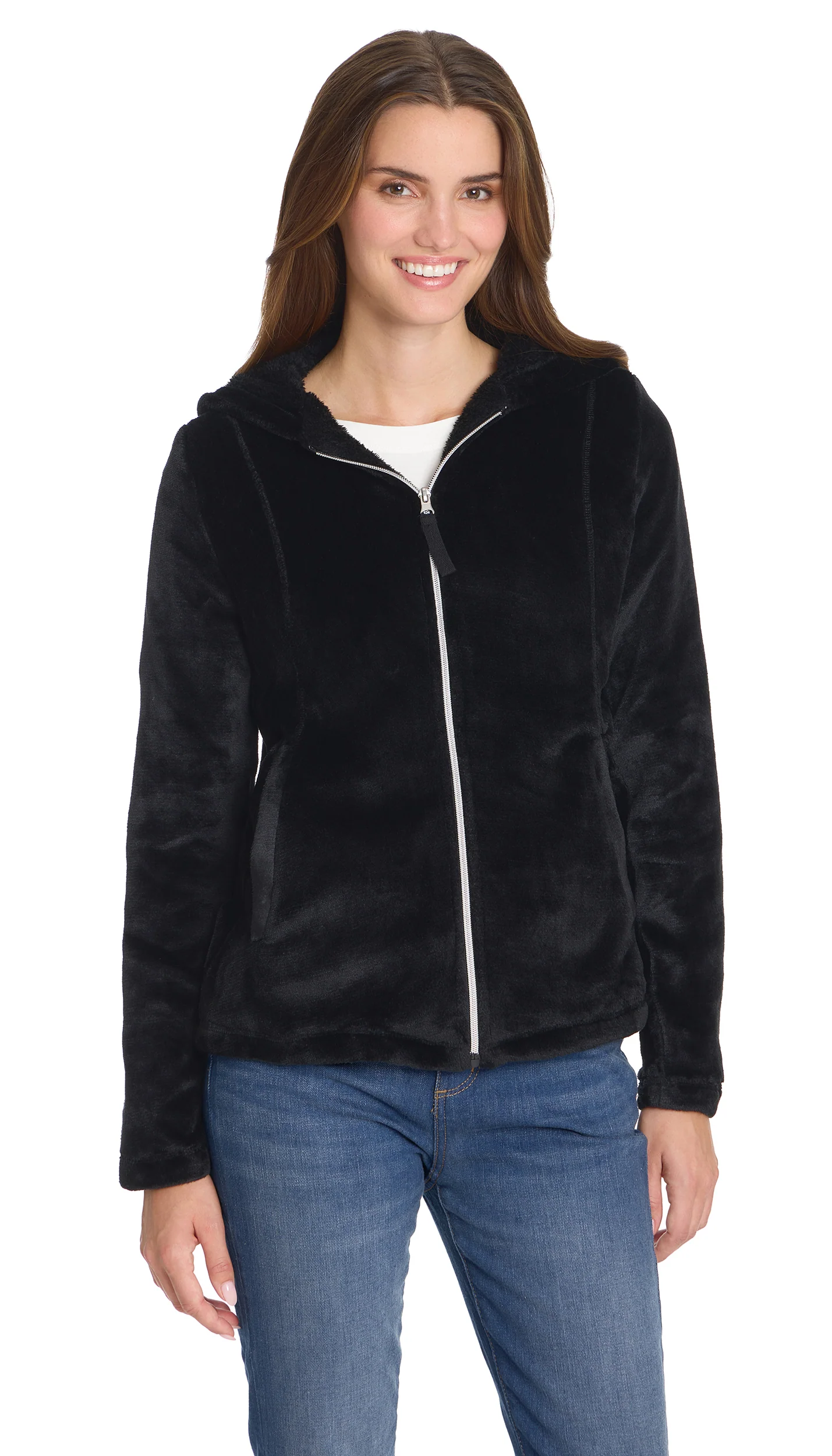 HOODED ZIP UP FLEECE JACKET - Image 11