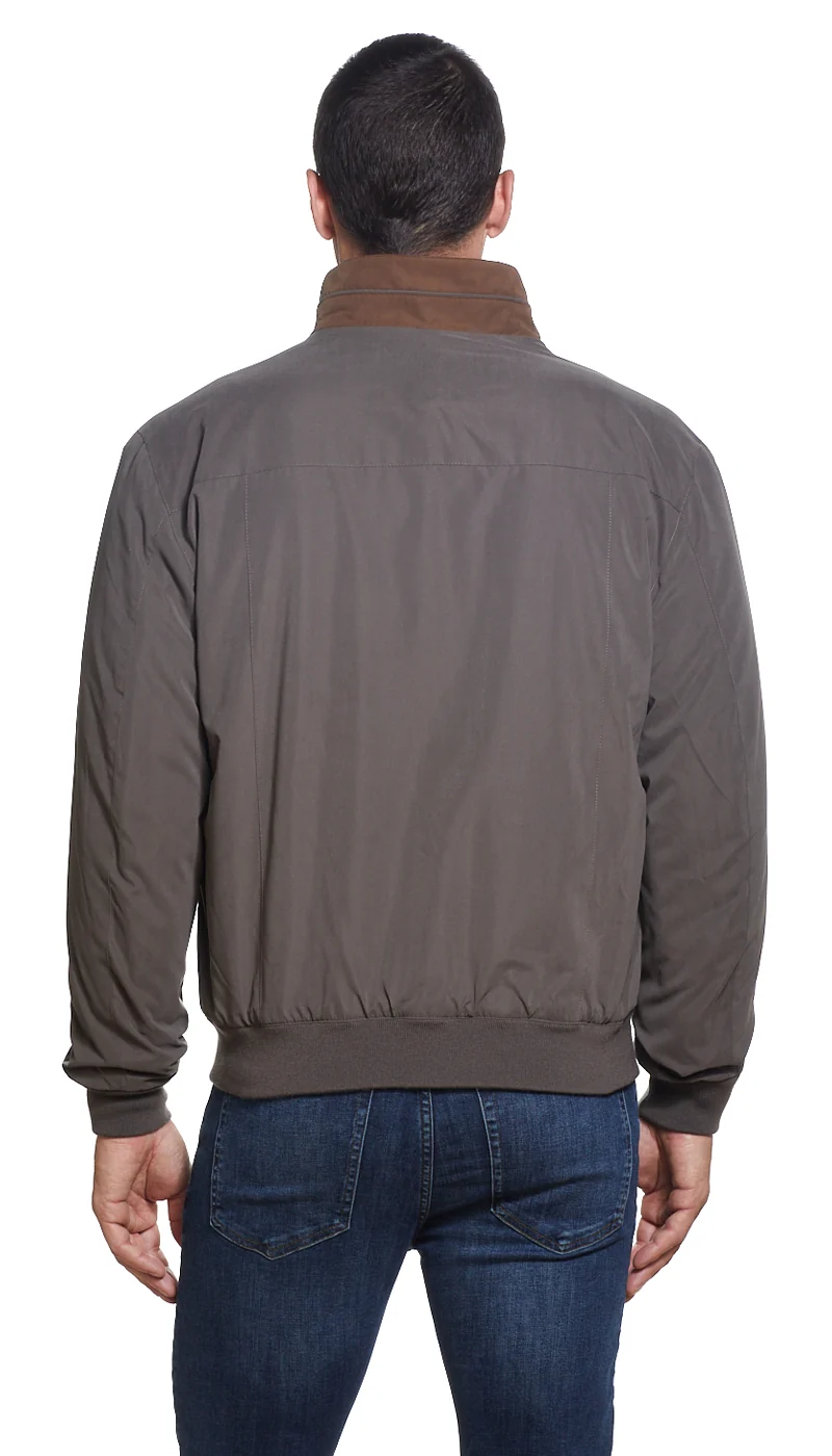 MICROFIBER FLEECE LINED BOMBER JACKET - Image 11