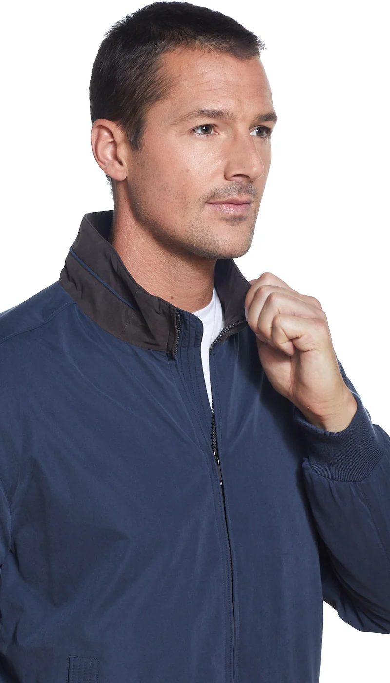 MICROFIBER FLEECE LINED BOMBER JACKET - Image 18