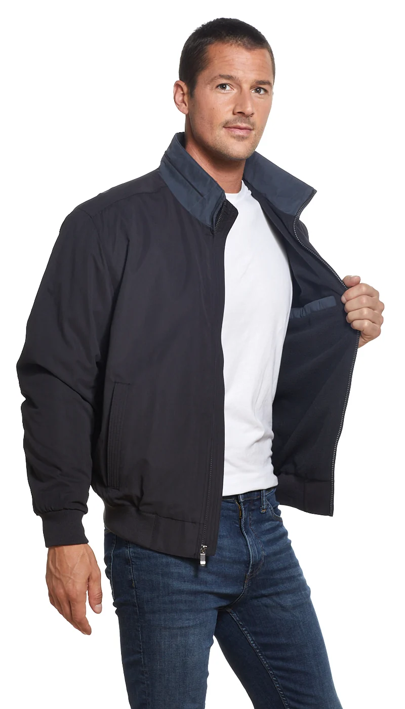 MICROFIBER FLEECE LINED BOMBER JACKET - Image 25