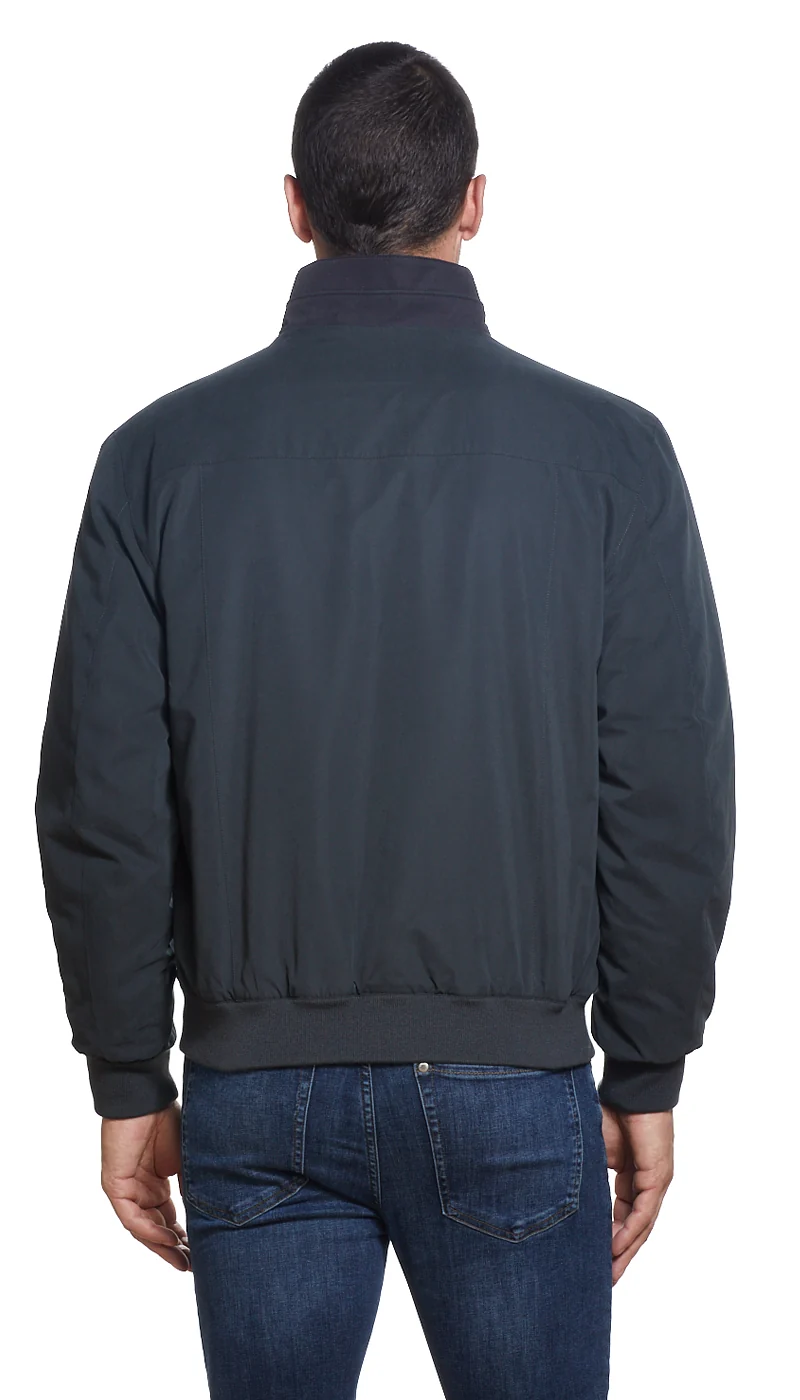 MICROFIBER FLEECE LINED BOMBER JACKET - Image 3
