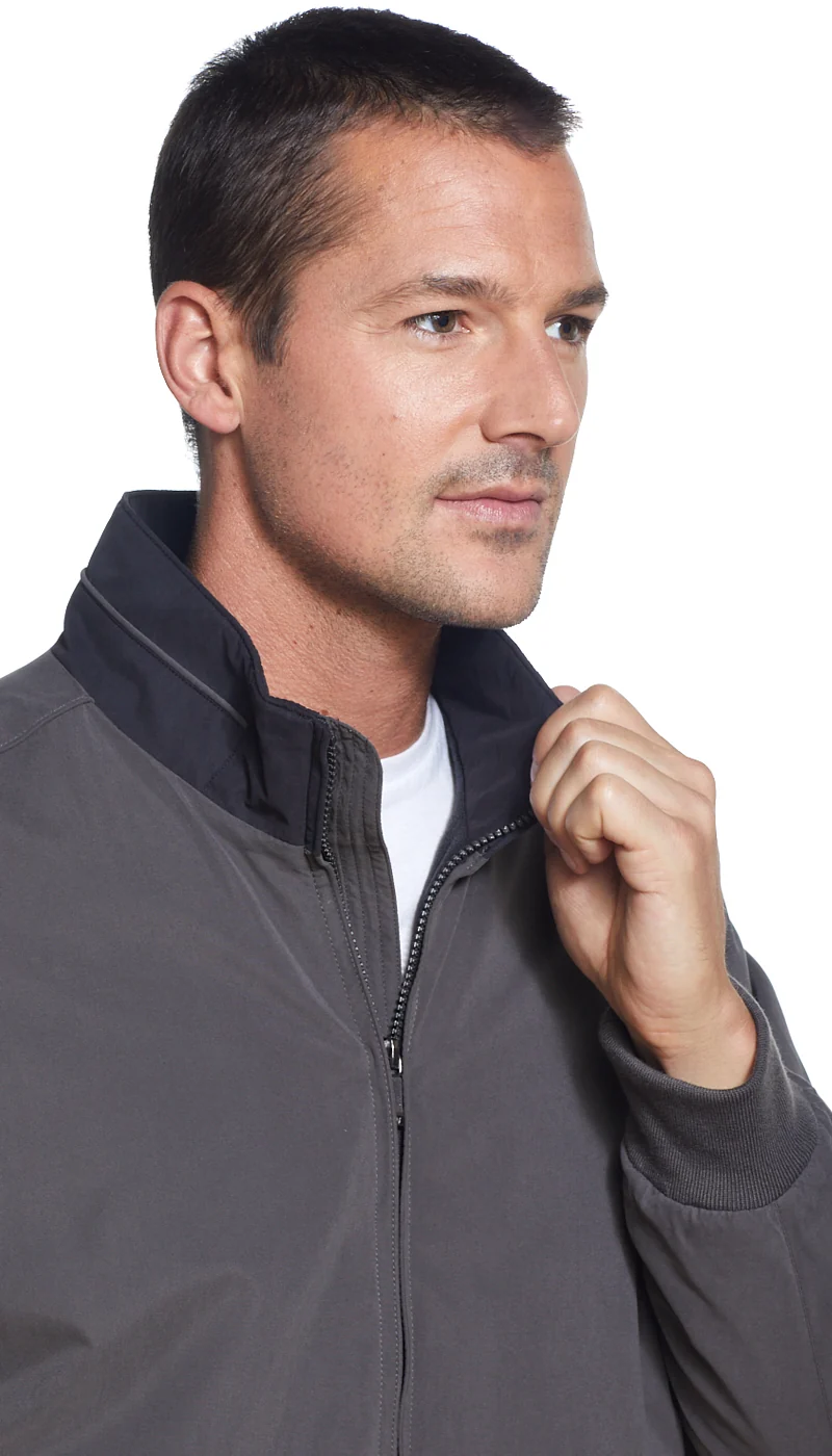 MICROFIBER FLEECE LINED BOMBER JACKET - Image 30
