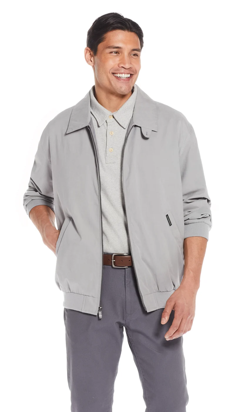 MICROFIBER GOLF JACKET - FOG - Image 5