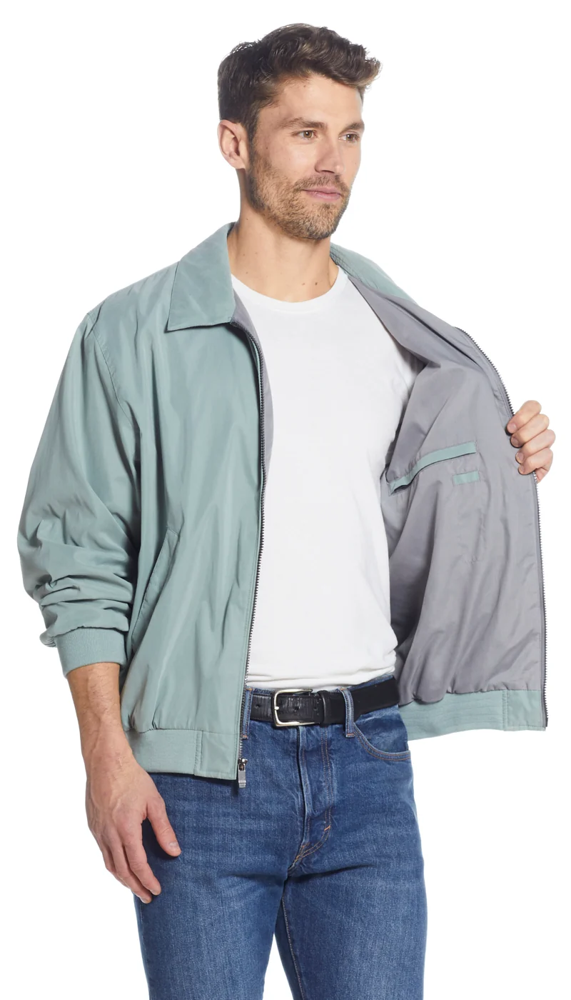 MICROFIBER GOLF JACKET - MINT - Image 3
