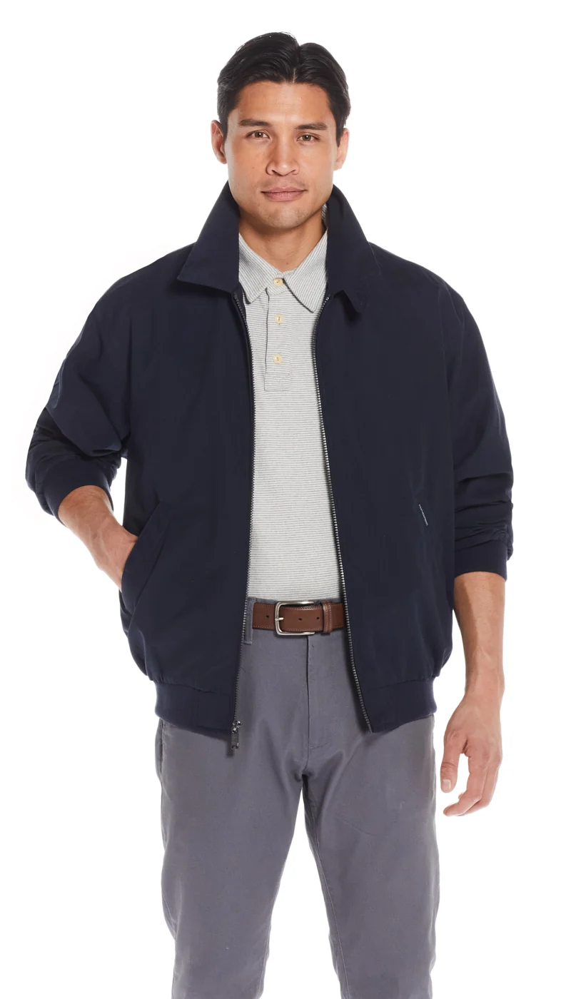 MICROFIBER GOLF JACKET  - NAVY - Image 6