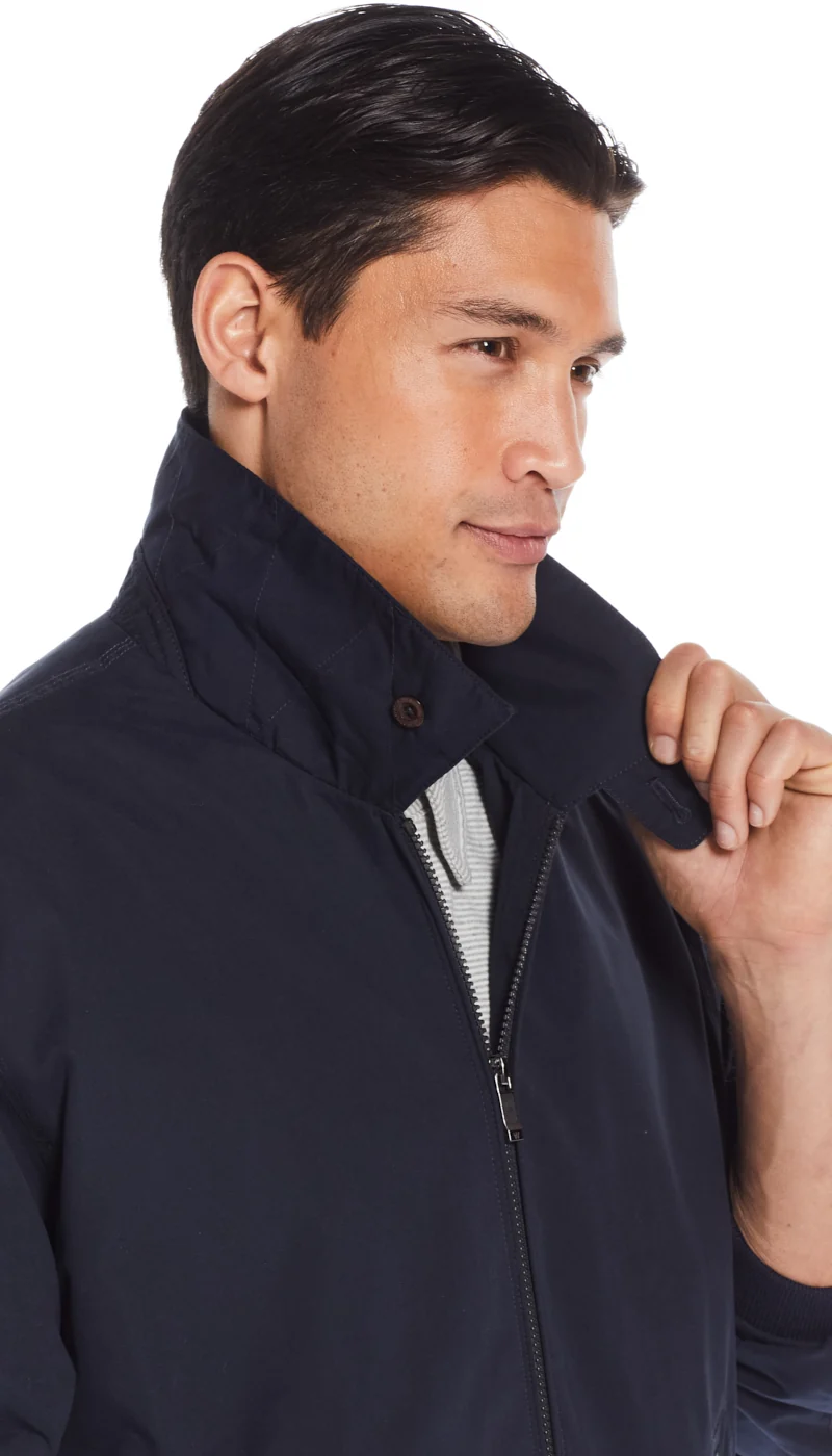 MICROFIBER GOLF JACKET  - NAVY - Image 8