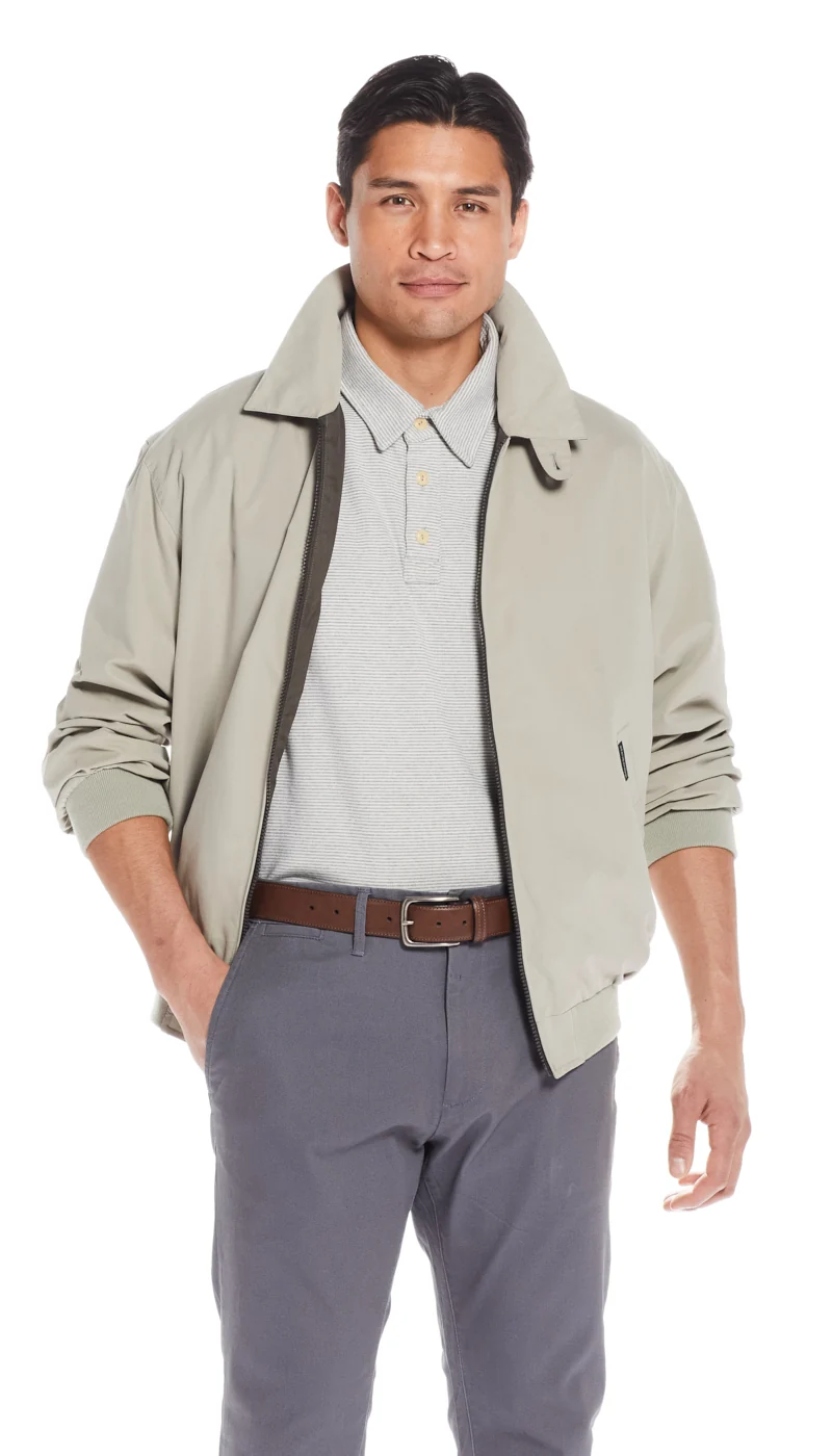 MICROFIBER GOLF JACKET - NEW STONE - Image 6