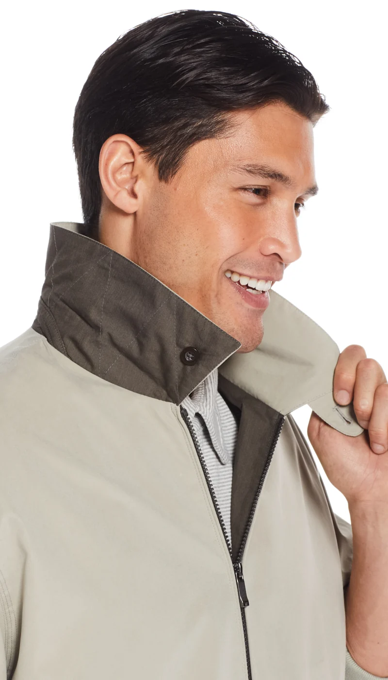 MICROFIBER GOLF JACKET - NEW STONE - Image 7