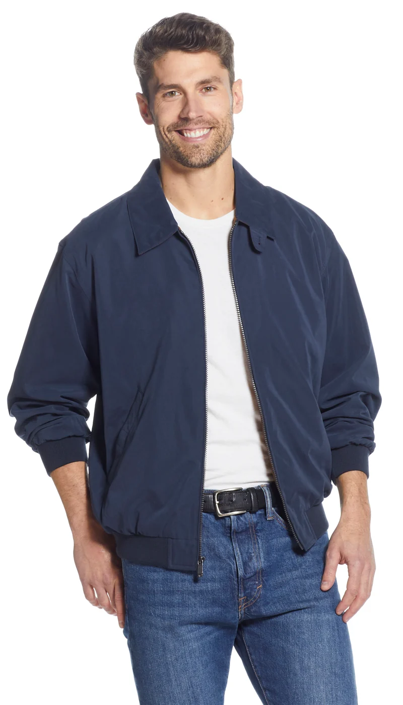 MICROFIBER GOLF JACKET - INK - Image 3