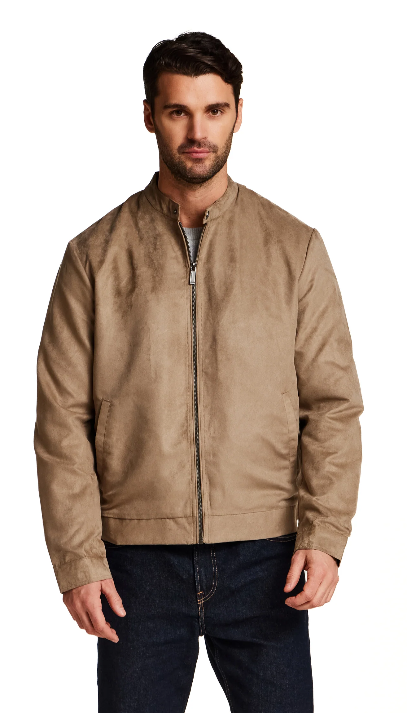 MICROSUEDE MOTO JACKET - Image 6