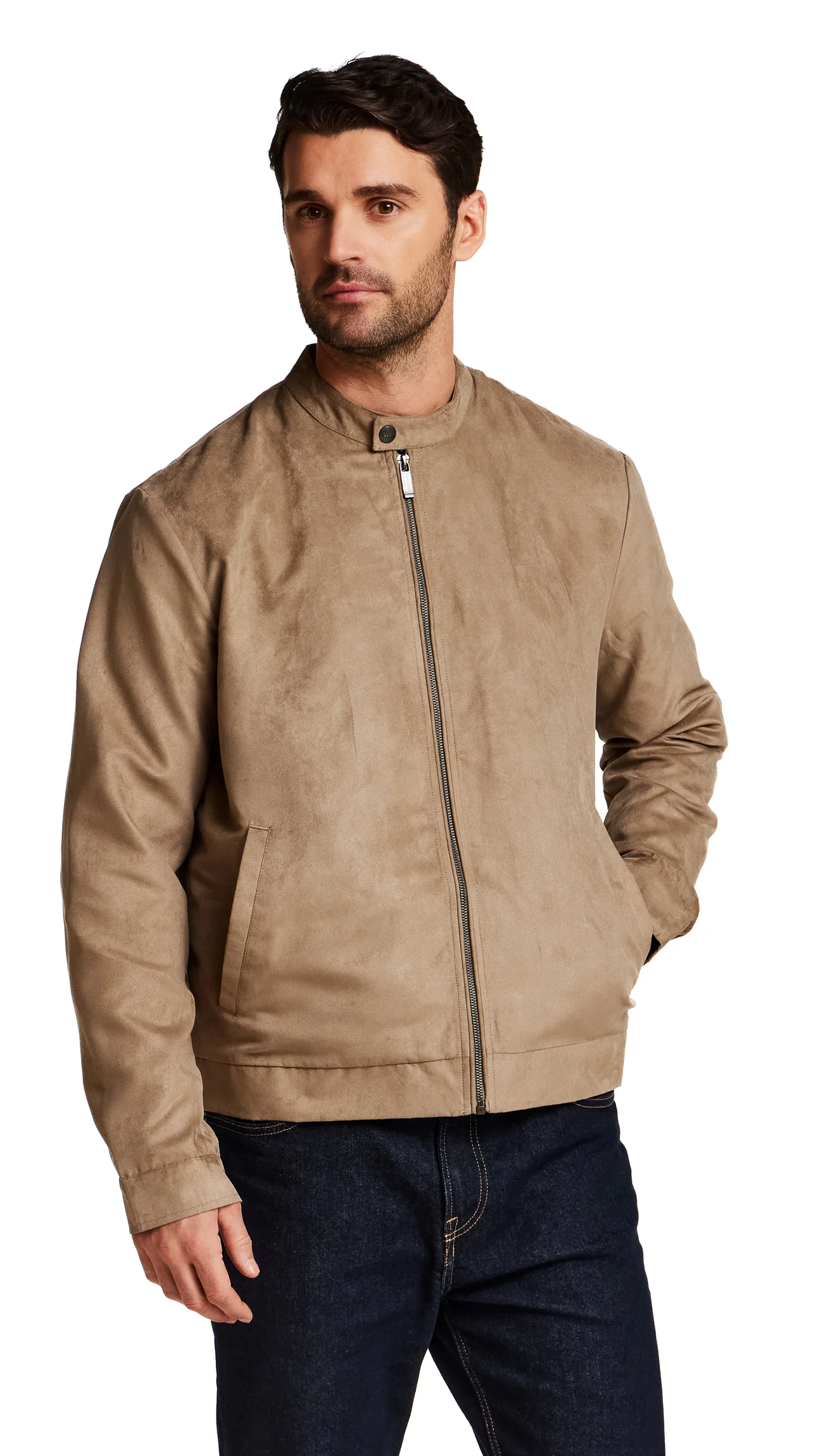 MICROSUEDE MOTO JACKET - Image 8