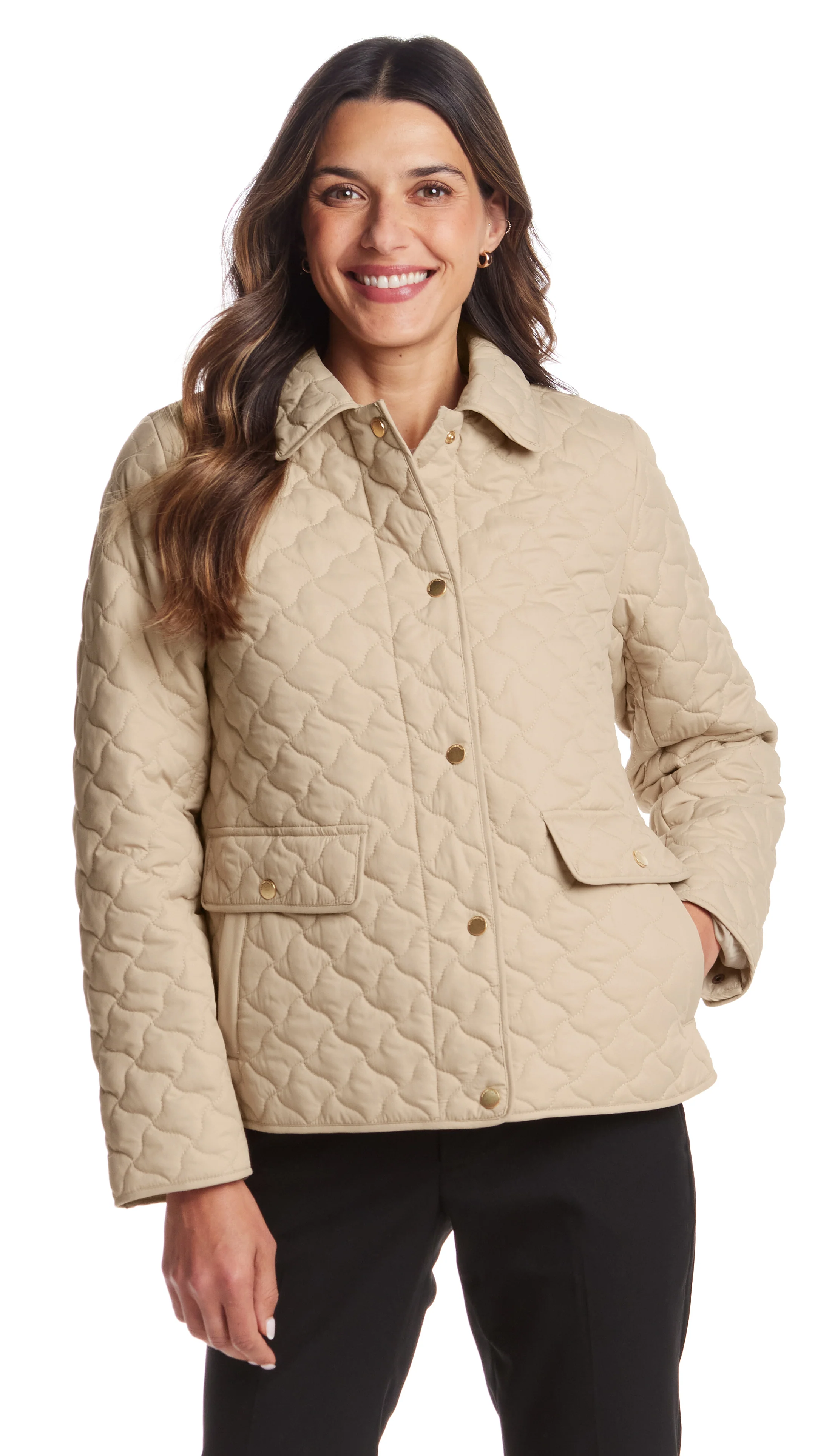 MODERN QUILTED BARN JACKET - Image 13
