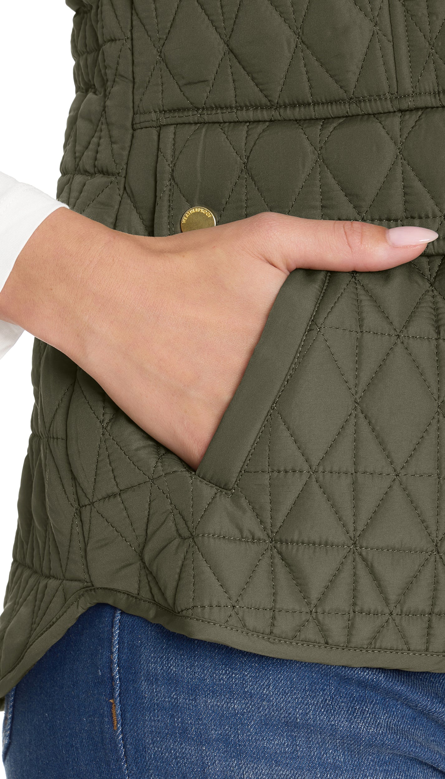 MULTI QUILTED PLUSH LINED VEST - Image 39