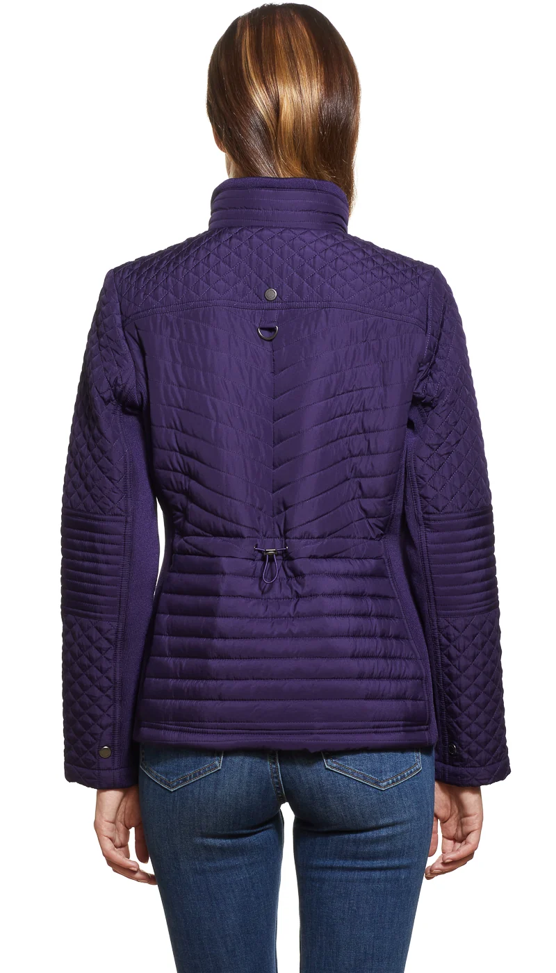 QUILTED JACKET WITH SIDE STRETCH - Image 3