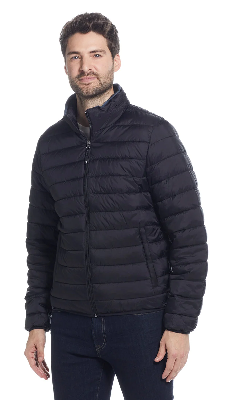 PILLOW PAC PUFFER JACKET - BLACK - Image 6