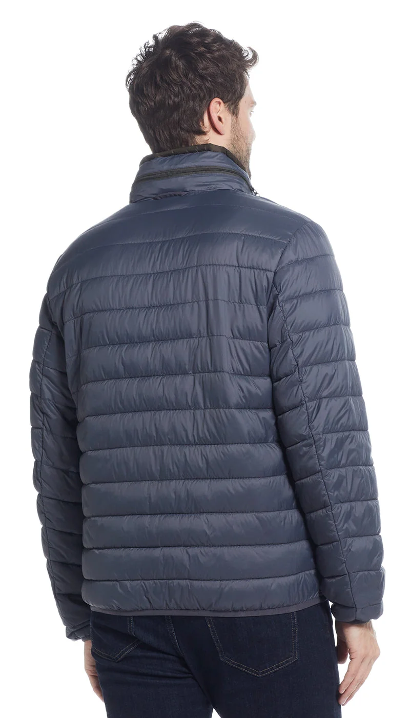 PILLOW PAC PUFFER JACKET - CHARCOAL - Image 4