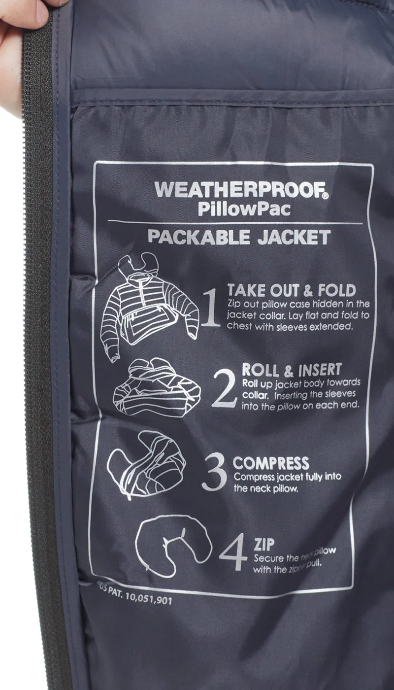 PILLOW PAC PUFFER JACKET - CHARCOAL - Image 7