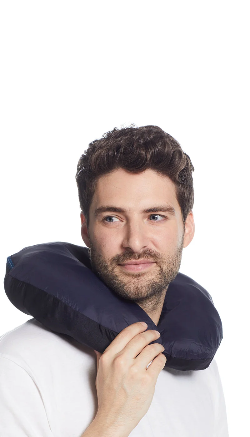 PILLOW PAC PUFFER JACKET - NAVY - Image 3