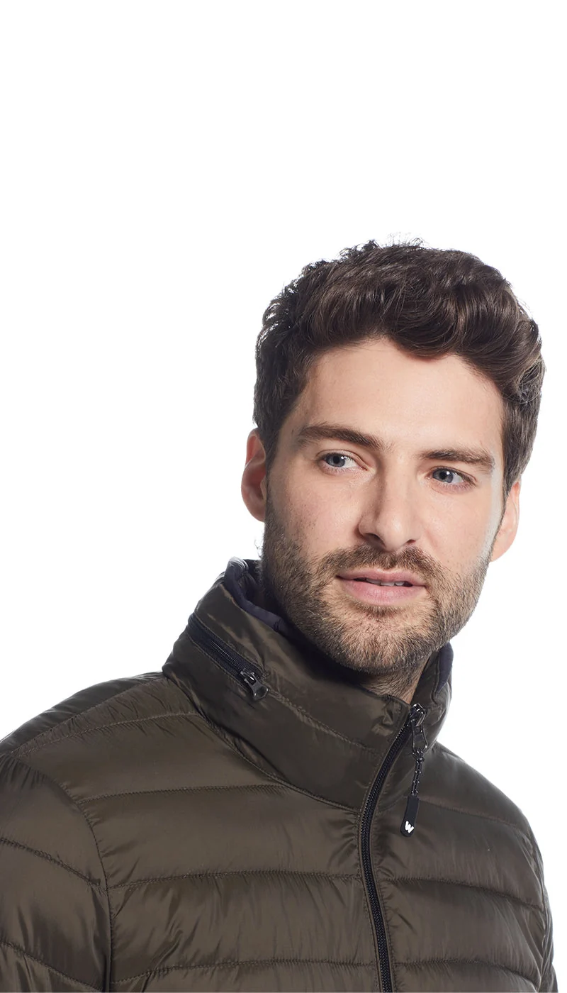 PILLOW PAC PUFFER JACKET - OLIVE - Image 7