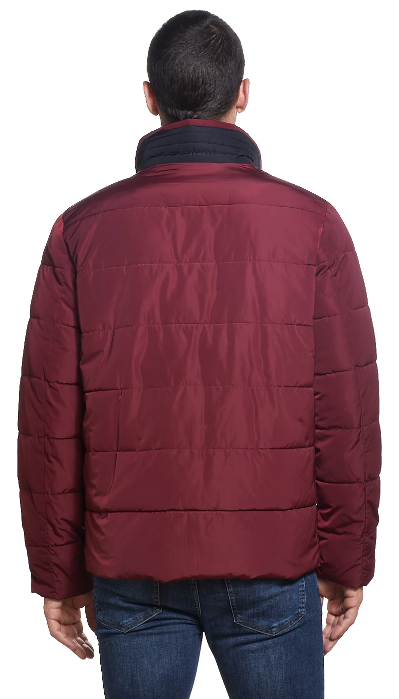 PUFFER JACKET - SANGRIA - Image 3