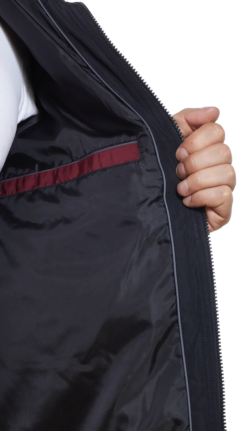 PUFFER JACKET - SANGRIA - Image 5