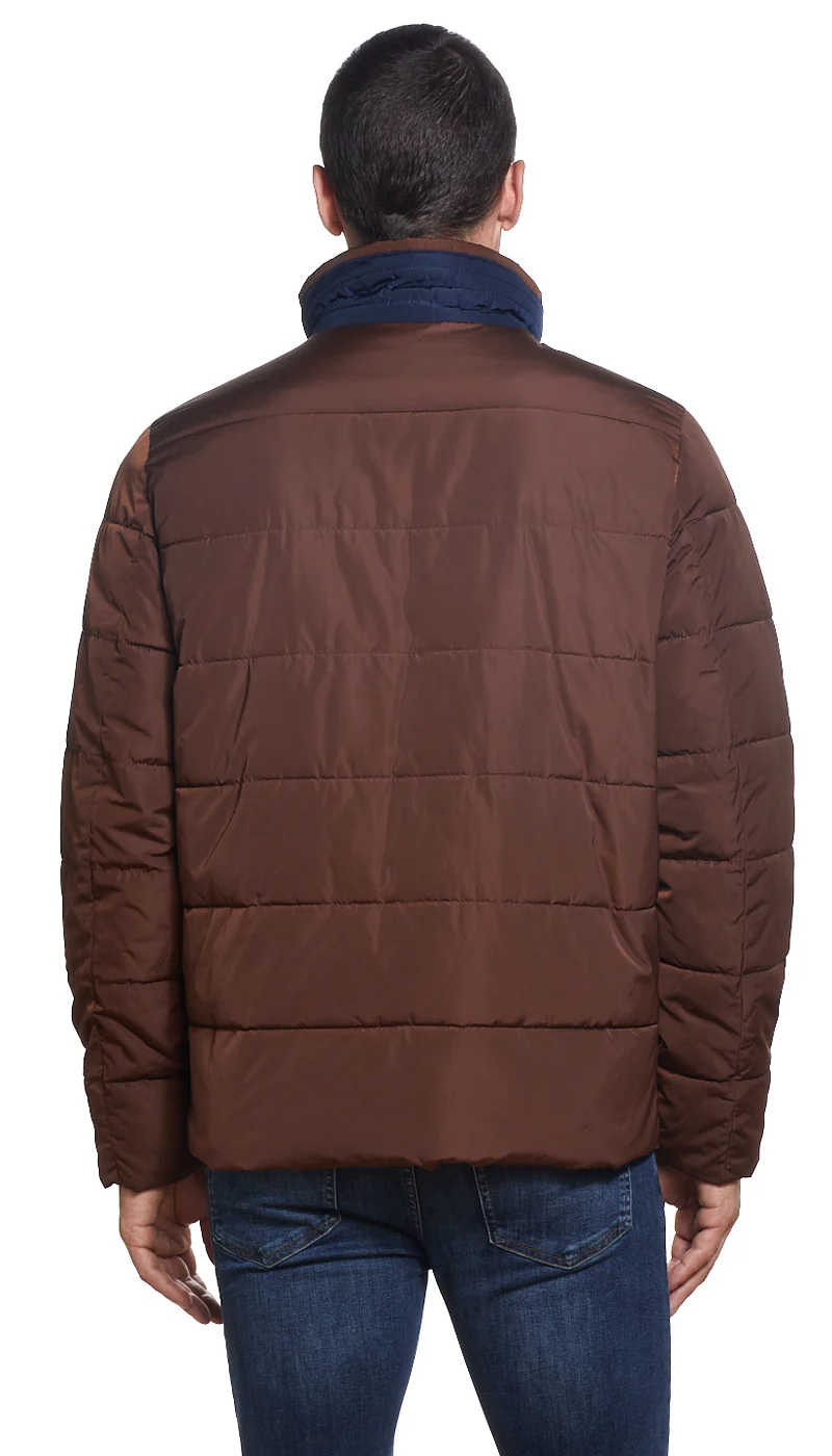 PUFFER JACKET - CINNAMON - Image 3