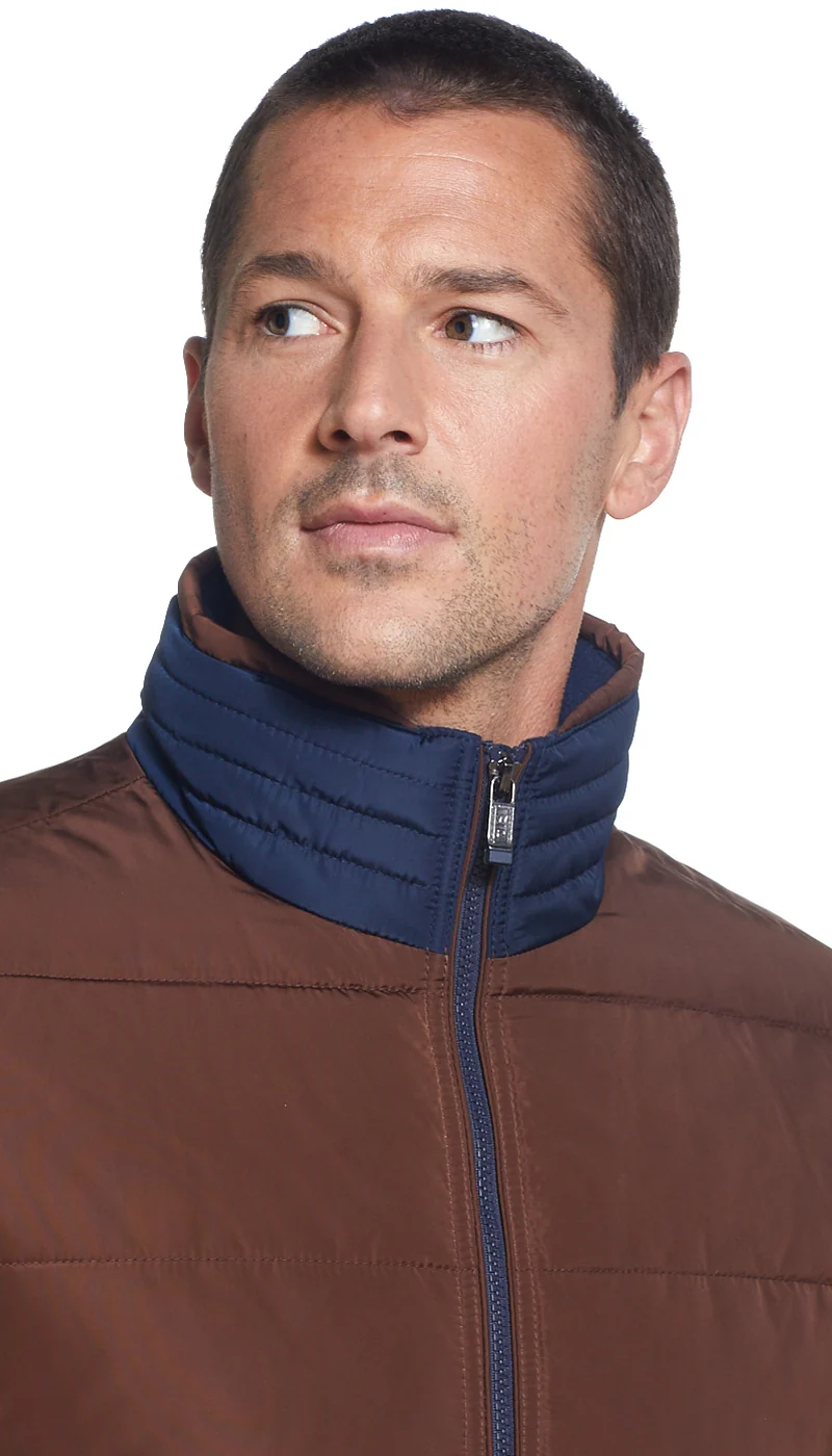PUFFER JACKET - CINNAMON - Image 4