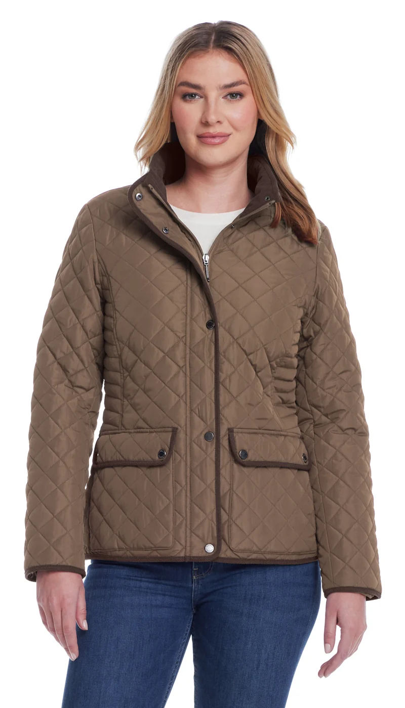 QUILTED BARN JACKET - Image 2