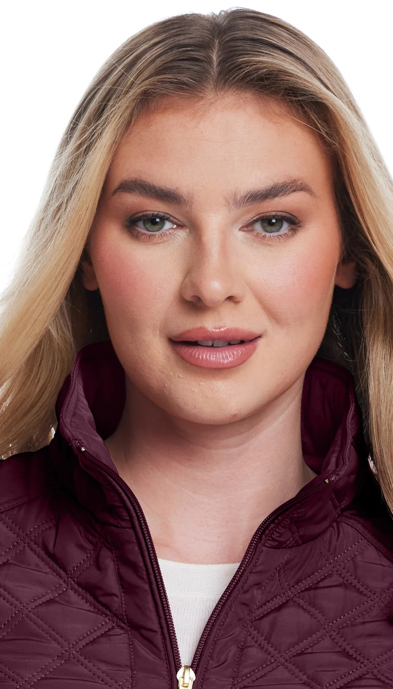 QUILTED JACKET WITH SIDE STRETCH - Image 12
