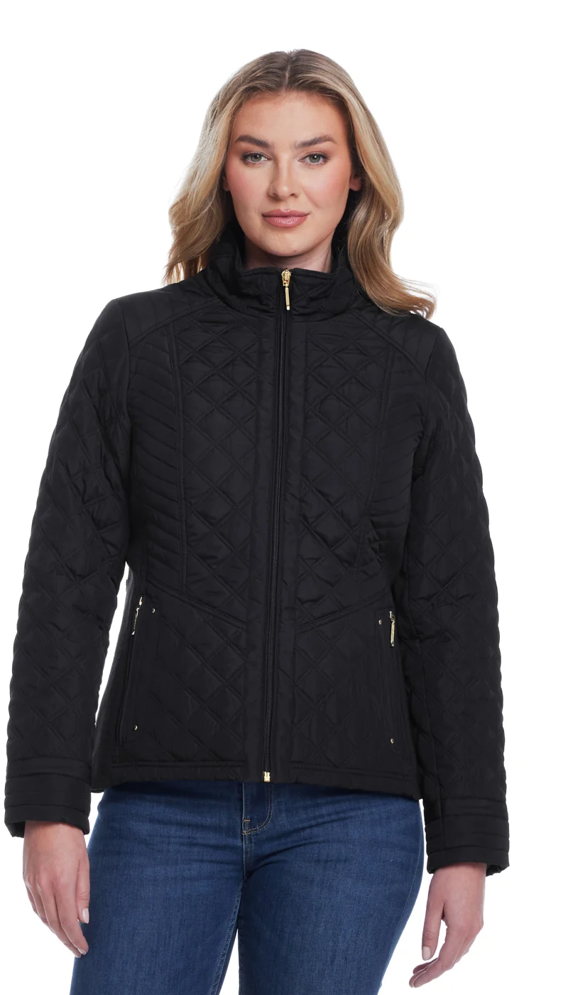 QUILTED JACKET WITH SIDE STRETCH - Image 15