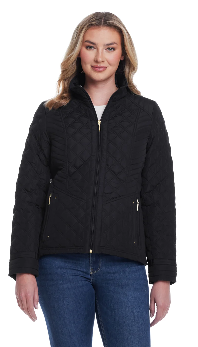 QUILTED JACKET WITH SIDE STRETCH - Image 16