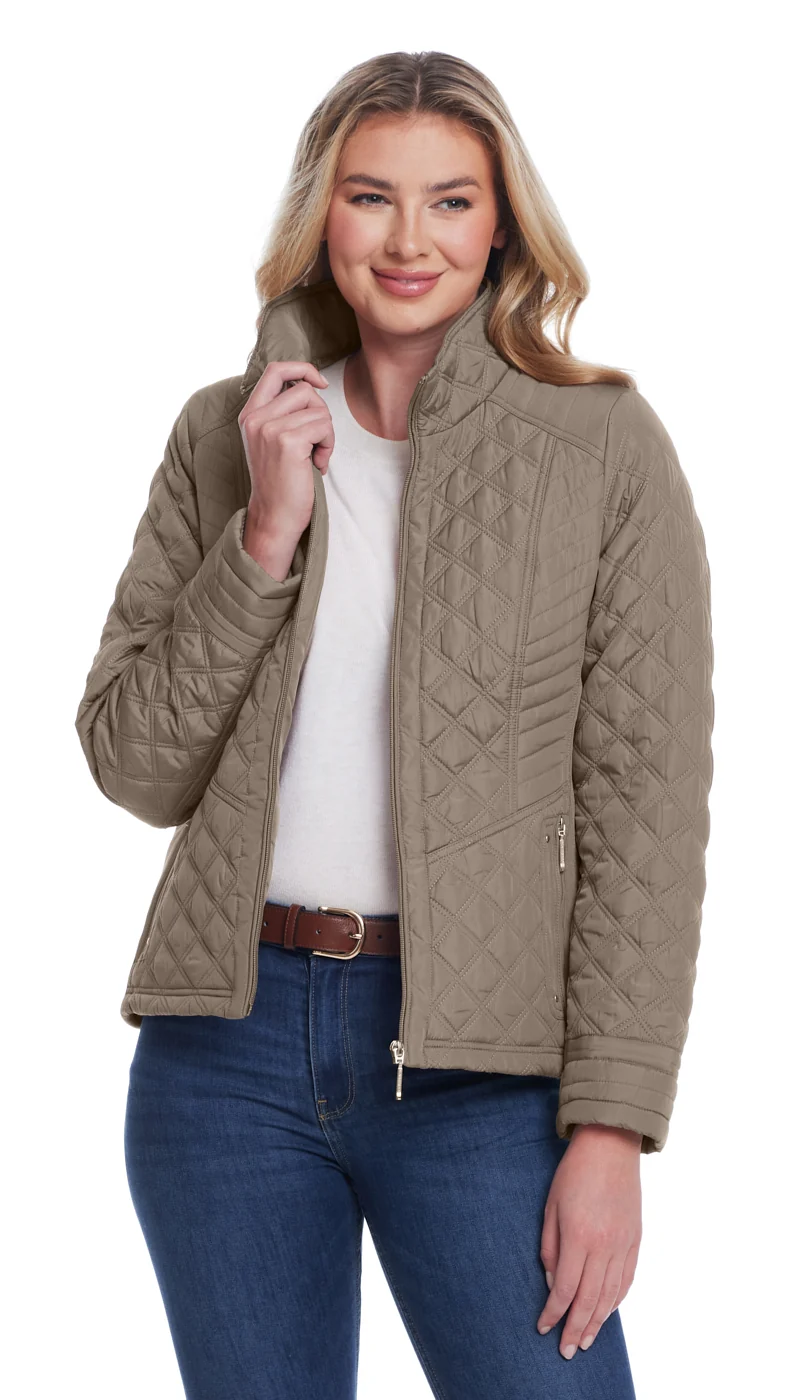QUILTED JACKET WITH SIDE STRETCH - Image 27